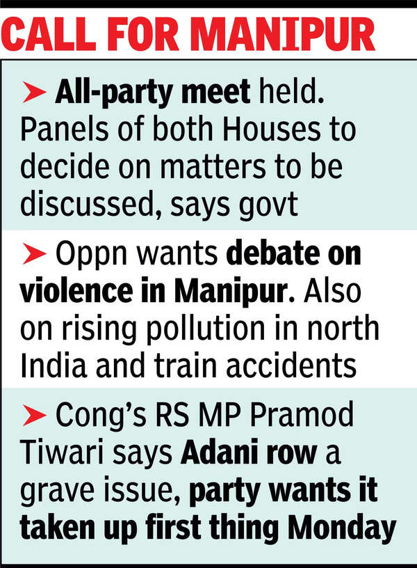 Adani Indictment and Waqf Bill Set to Ignite Parliament’s Winter Session