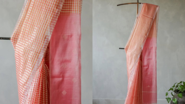 The pink sari