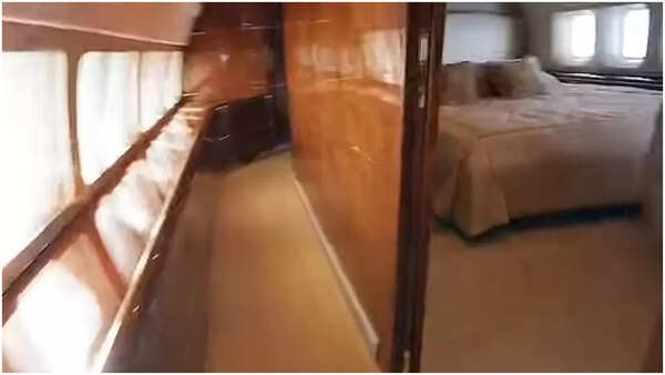 luxurious private jet