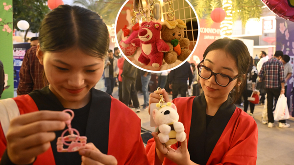 Kawaii store attracted many visitors