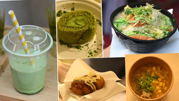 From matcha to ramen, visitors had a variety of Japanese food to try