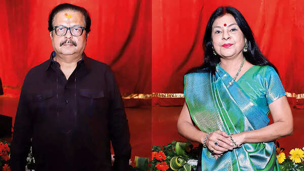 (L) Abhijit Sarkar (R) Malini Awasthi