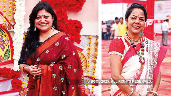 (L) Shimul Bose Roy (R) Shubhra Bose