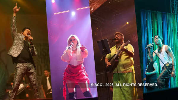 Shaan, Raghu & others brought the party to Delhi