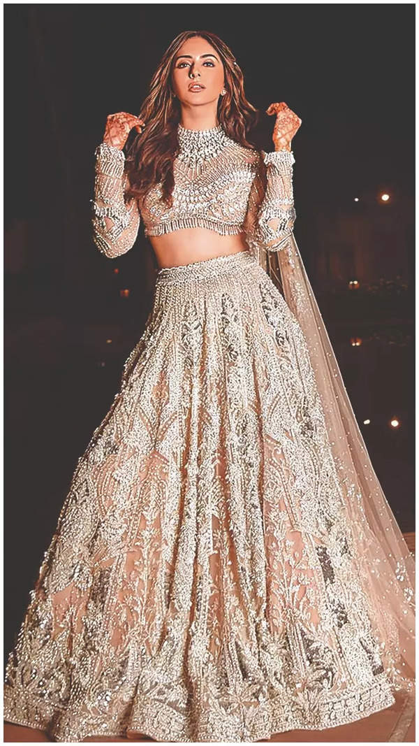 Rakul's sangeet outfit