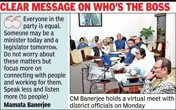 Clear message on who's the boss