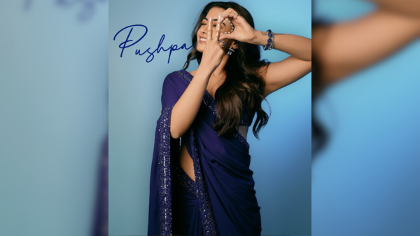 Rashmika during 'Pushpa 2' promotions