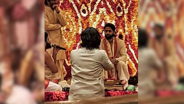 Naga Chaitanya wedding look