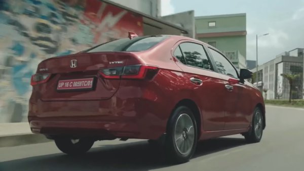 New Honda Amaze rear design