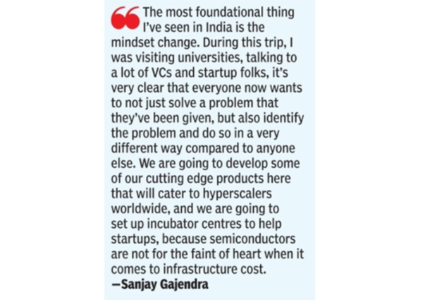 Sanjay Gajendra's remarks