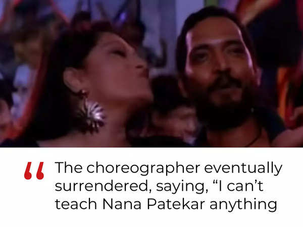 Nana Patekar and Bindu