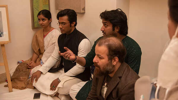 Naadvistaar acharyas gave a musical presentation