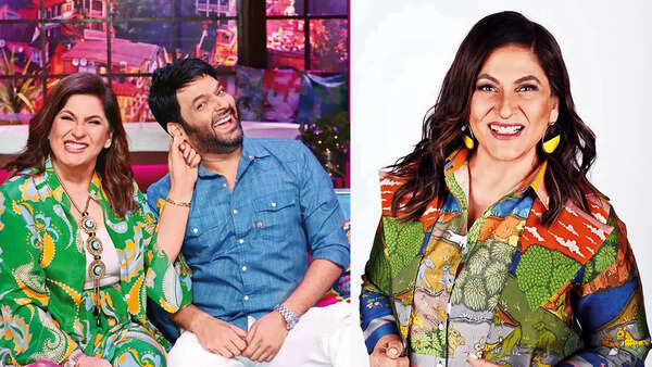 Archana Puran Singh (left) in TKSS