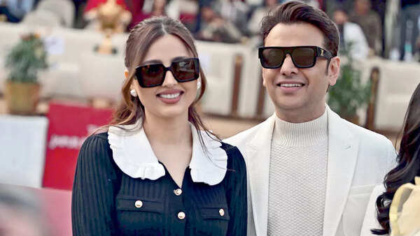 Sana Khan and Meraj Khan