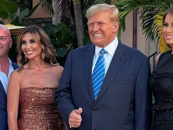 Alina and Donald Trump