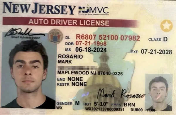 Mangione’s fake New Jersey ID