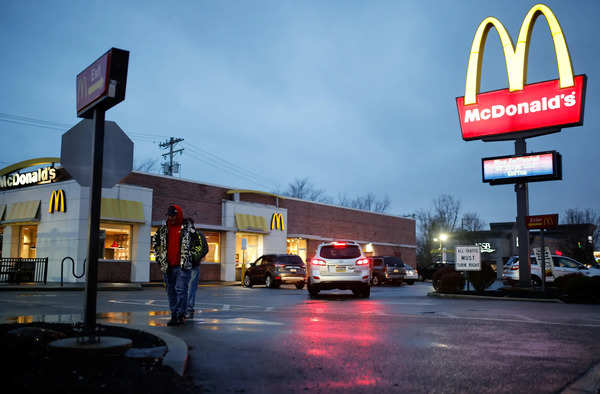 A view of McDonald's restaurant where Luigi Mangione was captured in Altoona, Pennsylvania