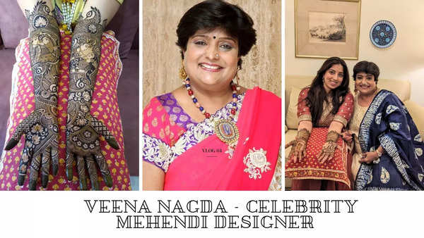 Mehendi artist Veena Nagda