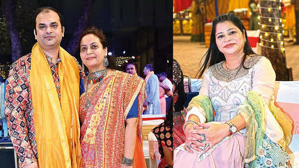 (L) Prashant and Sharda (R) Sachi Agrawal
