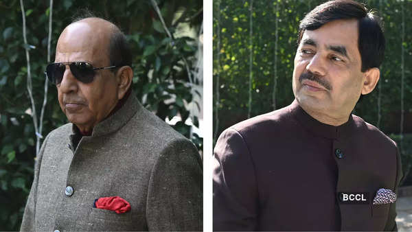 Dinesh Trivedi and Shahnawaz Hussain