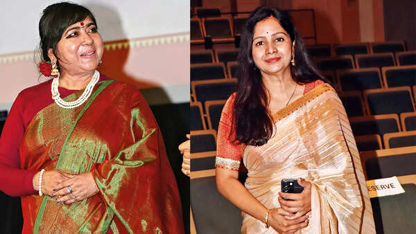 (L) Soma Ghosh (R) Lalita Sharma
