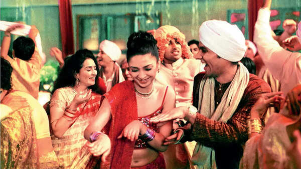 A still from Monsoon Wedding