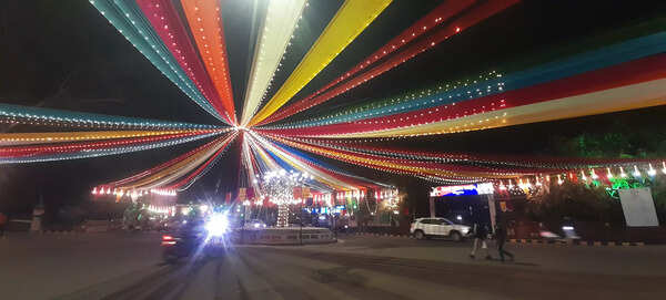 Meerut city all decked up to witness the mega event.