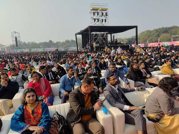 The whole day event saw thousands gathering at the venue.