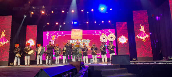 Brass Band performance stole the show.
