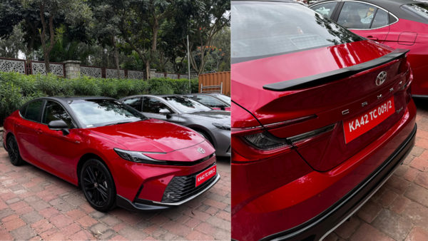 2024 Toyota Camry Sprint edition vs Elegance edition: Features, differences  explained - The Times of India