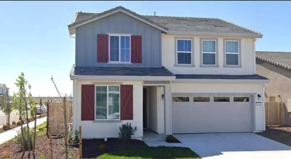 The house (crime scene) where it happened in California