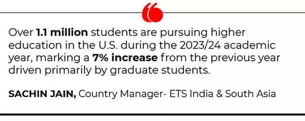 Over 1.1 million students are pursuing higher education in the US