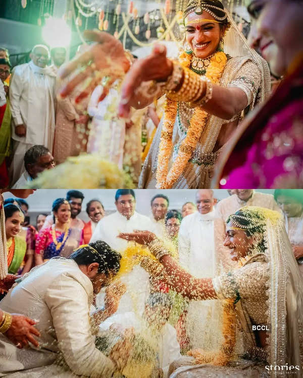 PV Sindhu and Venkata Datta Sai wedding pictures