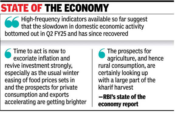 Eco growth likely to pick up on festive, rural demand: RBI