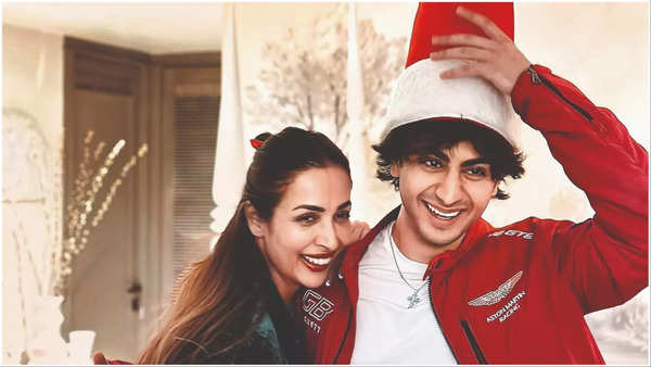 Malaika Arora with son Arhaan