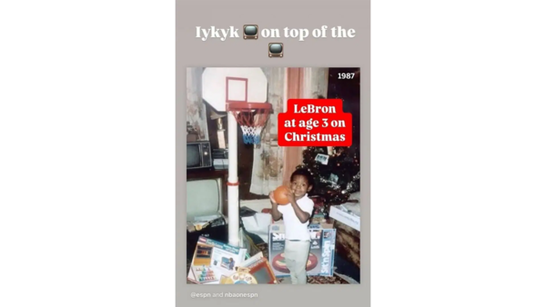 LeBron James' Instagram post