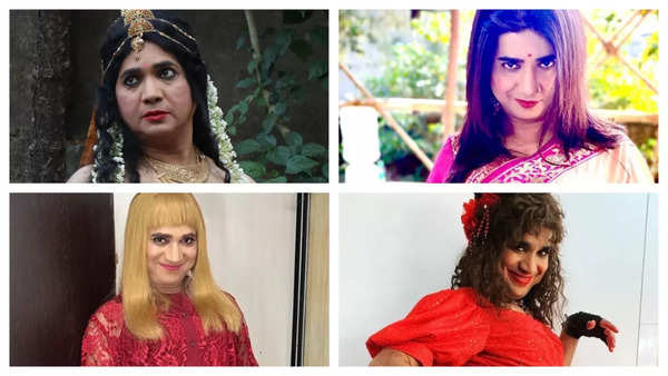 Saanand Verma as Lenka and numerous other female characters in Bhabi Ji Ghar Par Hai!