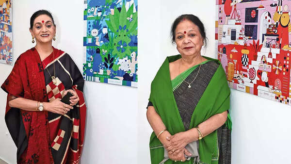 (L) Nishi Pandey (R) Meeta