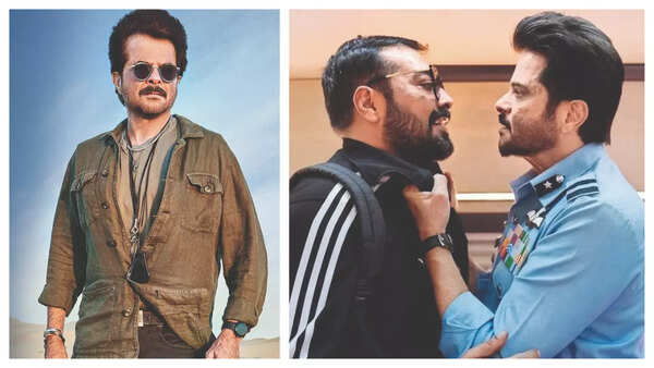 ఎకె వర్సెస్ ఎకె నుండి అనురాగ్ కశ్యప్‌తో అనిల్ కపూర్ స్టిల్