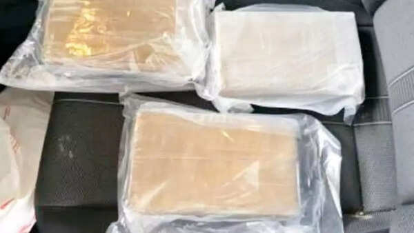 Police found three kilograms of cocaine in their car