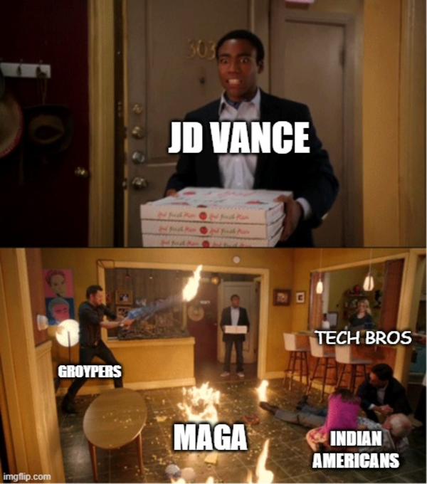 JD Vance right now