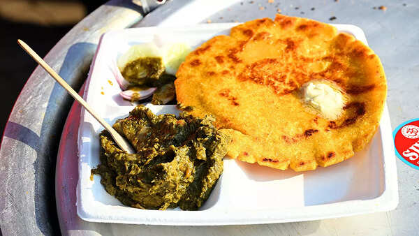 Winter staple like makki di roti and sarson da saag was a big attraction