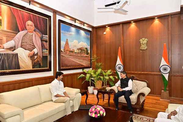 Actor Vijay meets Tamil Nadu governor RN Ravi