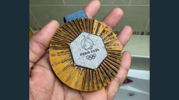 Yohann Ndoye-Brouard's bronze medal (Credits: X)