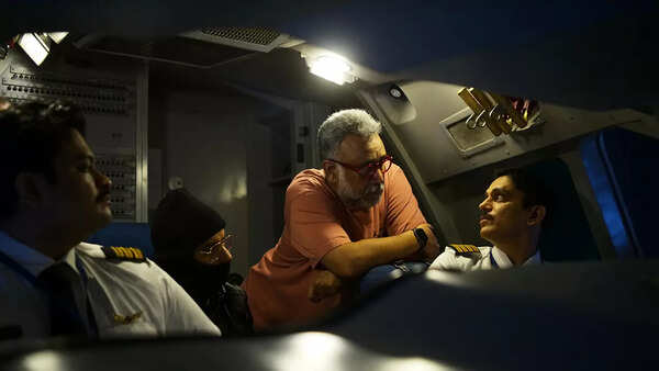 Anubhav Sinha with Vijay Varma