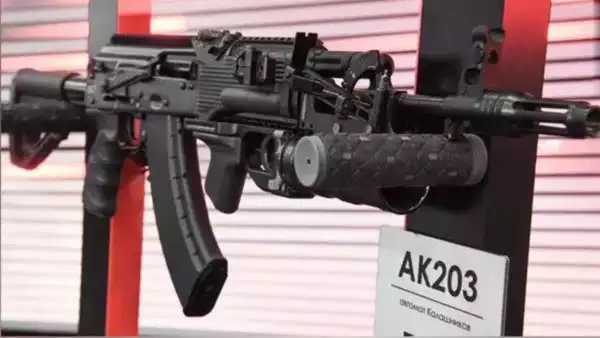 AK-203 rifles