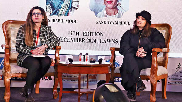Surabhi Modi and Sandhya Mridul