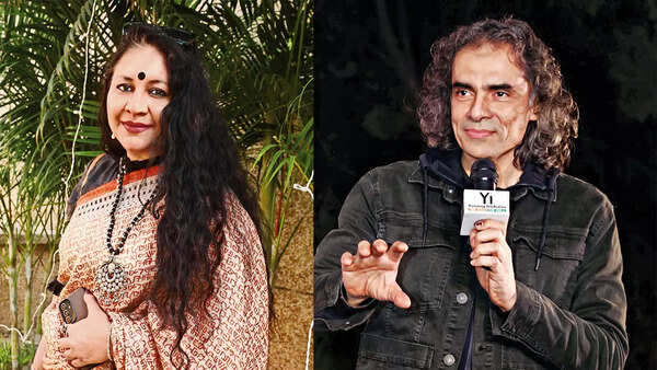(L) Divya Bhattacharya (R) Imtiaz Ali