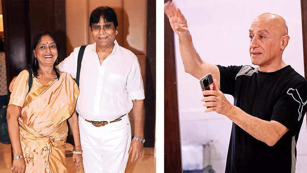 (L) Dr Smita and Dr Madan Vishwakarma (R) Chawky Frenn