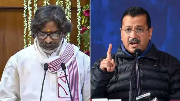 Hemant Soren taking oath as Jharkhand's 14 CM; Aam Aadmi Party chief Arvind Kejriwal campaigning ahead of Delhi polls